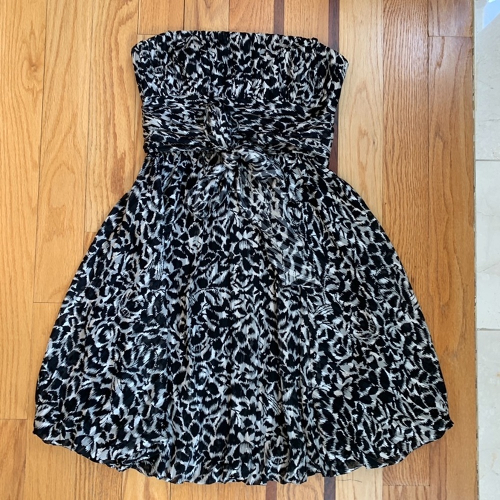 BCBGMaxazria strapless dress